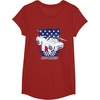 image:imageHot Wheels  Patriotic American Flag 4th of July TShirtCranberry Red