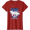 image:imageHot Wheels  Patriotic American Flag 4th of July TShirtCranberry Red