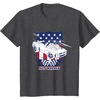image:imageHot Wheels  Patriotic American Flag 4th of July TShirtDark Heather Grey
