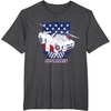 image:imageHot Wheels  Patriotic American Flag 4th of July TShirtDark Heather Grey
