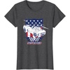 image:imageHot Wheels  Patriotic American Flag 4th of July TShirtDark Heather Grey