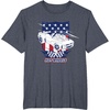 image:imageHot Wheels  Patriotic American Flag 4th of July TShirtHeather Blue