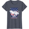image:imageHot Wheels  Patriotic American Flag 4th of July TShirtHeather Blue