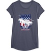 image:imageHot Wheels  Patriotic American Flag 4th of July TShirtHeather Blue