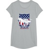 image:imageHot Wheels  Patriotic American Flag 4th of July TShirtHeather Grey