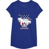 image:imageHot Wheels  Patriotic American Flag 4th of July TShirtRoyal Blue