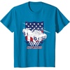 image:imageHot Wheels  Patriotic American Flag 4th of July TShirtSapphire Blue