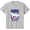 image:imageHot Wheels  Patriotic American Flag 4th of July TShirtSilver Grey