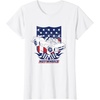 image:imageHot Wheels  Patriotic American Flag 4th of July TShirtWhite