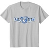 image:imageHot Wheels  Race Team Badge TShirtSilver Grey