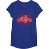 image:imageHot Wheels  Varsity Speed Club Tire Badge TShirtRoyal Blue