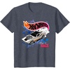 image:imageHot Wheels 90s Vintage Made to Race Lightning TShirtHeather Blue
