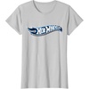image:imageHot Wheels Blue Logo TShirtSilver Grey