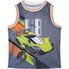 image:imageHot Wheels Boys Athletic 2Piece Tank Top and Shorts Set Toddler to Big KidGray  Orange