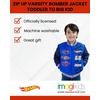 image:imageHot Wheels Boys Racing ZipUp Bomber Jacket Toddler to Big KidBlue  Navy