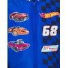 image:imageHot Wheels Boys Racing ZipUp Bomber Jacket Toddler to Big KidBlue  Navy
