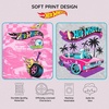 image:imageHot Wheels Girls 2Pack Racing TShirts Toddler to Big KidPink  Gray  Built for Speed