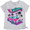 image:imageHot Wheels Girls 2Pack Racing TShirts Toddler to Big KidPink  Gray  Built for Speed