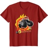 image:imageHot Wheels Monster Trucks  5Alarm TShirtCranberry Red