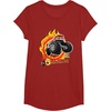 image:imageHot Wheels Monster Trucks  5Alarm TShirtCranberry Red