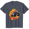 image:imageHot Wheels Monster Trucks  5Alarm TShirtHeather Blue