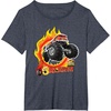 image:imageHot Wheels Monster Trucks  5Alarm TShirtHeather Blue