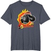 image:imageHot Wheels Monster Trucks  5Alarm TShirtHeather Blue