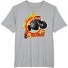 image:imageHot Wheels Monster Trucks  5Alarm TShirtHeather Grey