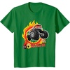 image:imageHot Wheels Monster Trucks  5Alarm TShirtKelly Green