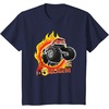 image:imageHot Wheels Monster Trucks  5Alarm TShirtNavy Blue