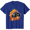 image:imageHot Wheels Monster Trucks  5Alarm TShirtRoyal Blue