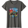 image:imageHot Wheels Monster Trucks  Always Go Big Spray Paint Wall TShirtAsphalt Grey