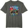 image:imageHot Wheels Monster Trucks  Always Go Big Spray Paint Wall TShirtAsphalt Grey