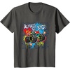 image:imageHot Wheels Monster Trucks  Always Go Big Spray Paint Wall TShirtAsphalt Grey
