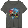 image:imageHot Wheels Monster Trucks  Always Go Big Spray Paint Wall TShirtAsphalt Grey