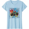 image:imageHot Wheels Monster Trucks  Always Go Big Spray Paint Wall TShirtBaby Blue