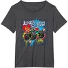 image:imageHot Wheels Monster Trucks  Always Go Big Spray Paint Wall TShirtDark Heather Grey