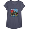 image:imageHot Wheels Monster Trucks  Always Go Big Spray Paint Wall TShirtHeather Blue