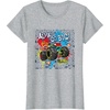 image:imageHot Wheels Monster Trucks  Always Go Big Spray Paint Wall TShirtHeather Grey