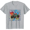 image:imageHot Wheels Monster Trucks  Always Go Big Spray Paint Wall TShirtHeather Grey
