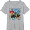 image:imageHot Wheels Monster Trucks  Always Go Big Spray Paint Wall TShirtHeather Grey
