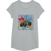 image:imageHot Wheels Monster Trucks  Always Go Big Spray Paint Wall TShirtHeather Grey
