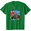 image:imageHot Wheels Monster Trucks  Always Go Big Spray Paint Wall TShirtKelly Green