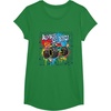 image:imageHot Wheels Monster Trucks  Always Go Big Spray Paint Wall TShirtKelly Green