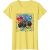 image:imageHot Wheels Monster Trucks  Always Go Big Spray Paint Wall TShirtLemon Yellow