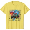 image:imageHot Wheels Monster Trucks  Always Go Big Spray Paint Wall TShirtLemon Yellow