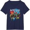 image:imageHot Wheels Monster Trucks  Always Go Big Spray Paint Wall TShirtNavy Blue