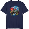 image:imageHot Wheels Monster Trucks  Always Go Big Spray Paint Wall TShirtNavy Blue