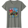 image:imageHot Wheels Monster Trucks  Always Go Big Spray Paint Wall TShirtOlive Heather