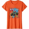 image:imageHot Wheels Monster Trucks  Always Go Big Spray Paint Wall TShirtOrange